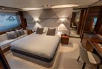Princess S78 - Luxurious 2022 Princess S78 yacht bedroom with modern design and elegant furnishings.