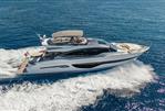 Princess S78 - Luxurious 2022 Princess S78 yacht cruising on open sea, showcasing sleek design and elegance.