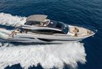 Princess S78 - Luxurious 2022 Princess S78 yacht cruising on open sea, showcasing sleek design and elegance.