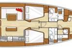 Beneteau Sense 55 - Layout Image