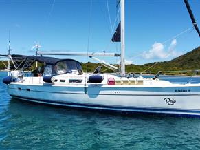 Hunter 44 Aft Cockpit