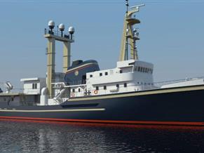 Schichau Unterweser AG, Bremerhaven Expedition Vessel