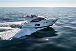Princess 49 - 2017 Princess 49 yacht cruising on open sea under clear skies.