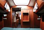 Hallberg Rassy Rasmus 35 - Forecabin looking aft