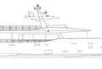 Cantiere Delle Marche Nauta Air 90 - Layout Side Profile