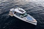 Saxdor 320 GTO - 2025 Saxdor 320 GTO boat cruising on open water, showcasing sleek design and modern features.