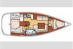 Beneteau Oceanis 40 - Layout Image