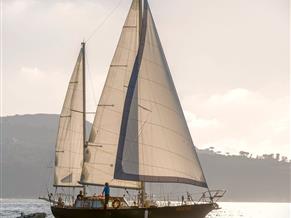 Custom EDONIST 43    Steel  Long Keel  Bluewater Ketch