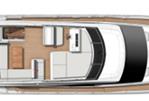 Prestige 520 Flybridge - Layout Flybridge