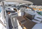 Princess V40 - Luxurious 2019 Princess V40 yacht interior with elegant seating and modern amenities.