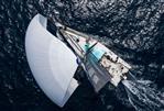 Green Marine Volvo Ocean 65 - Aerial View in Full Wind