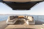 Galeon 430 Explorer - Luxurious seating area on 2025 Galeon 430 Explorer yacht with ocean view.
