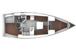 Bavaria 37 Cruiser - Layout Image