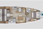 Beneteau Oceanis 52 - Layout Image