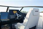 Flipper 650 DC - Interior of 2026 Flipper 650 DC boat with modern steering and navigation system.