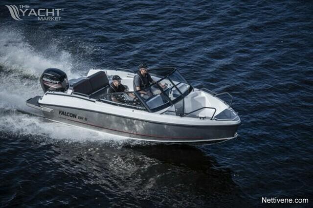 Falcon BR 6 - 2026 Falcon BR 6 boat cruising on open water, featuring sleek design and powerful engine.
