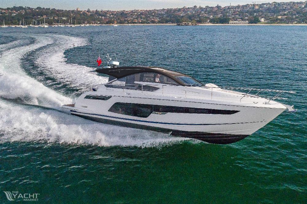 Fairline Targa 50 GT - 2026 Fairline Targa 50 GT yacht cruising on open water.