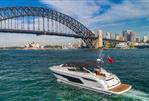 Fairline Targa 50 GT - 2026 Fairline Targa 50 GT yacht cruising near Sydney Harbour Bridge.