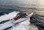 Fairline F//Line 33 - 2026 Fairline F//Line 33 luxury yacht cruising on open water.