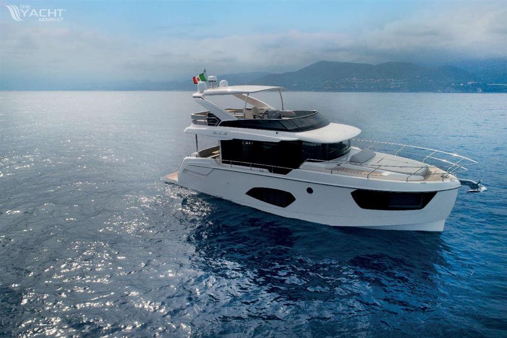 Absolute NAVETTA 48 - Luxury Absolute NAVETTA 48 yacht cruising on serene waters, 2026 model.