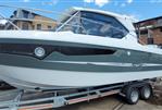 Galeon Galia 750 Hardtop - 2022 Galeon Galia 750 Hardtop boat on trailer, dockside view.
