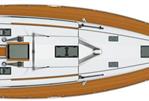Jeanneau Sun Odyssey 449 - Layout Main Deck