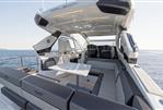 Galeon 335 GTO - 2025 Galeon 335 GTO luxury yacht interior with modern seating and ocean view.
