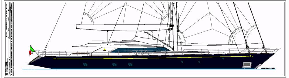 Cantieri de Pisa Motorsailor 42 M Steel Ketch