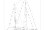 Cantieri de Pisa Motorsailor 42 M Steel Ketch