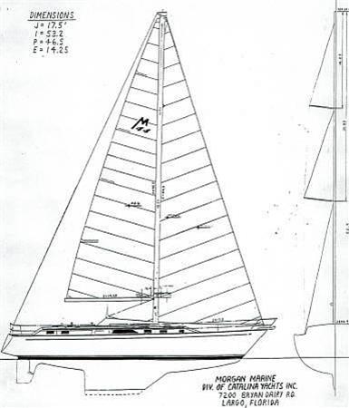 Morgan 44 Center Cockpit - 1989 Morgan 44 Center Cockpit - Photo #1