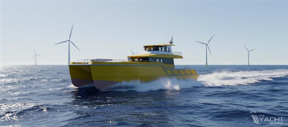 KND Naval Design &amp; Brythonic Yachts 27m Aluminium Catamaran WFSV - 27m CAT WFSV