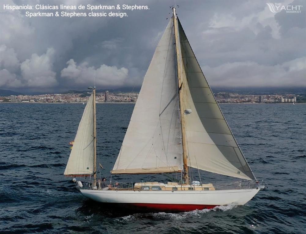 Clasico yawl Gallart Sparkman &amp; Stephens 40