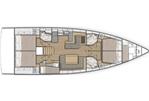 Beneteau Oceanis 51.1 - Layout Image
