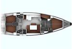 Bavaria Cruiser 51 - Layout Image