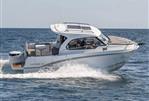 Beneteau Antares 8 - Manufacturer Provided Image: 2024 Beneteau Antares 8 cruising on open water, showcasing sleek design and modern features.