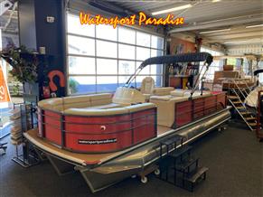 Pontoonboot 25FT 3-Tubes Red