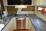 Viking Cockpit Motor Yacht - Galley Looking To Starboard