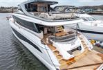 Princess X80 - Luxurious 2026 Princess X80 yacht docked, showcasing sleek design and spacious decks.
