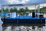 Partyboot Staal Pontoon