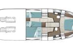 Sealine F430 - Layout Lower Deck