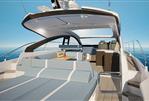 Fairline TARGA 47 OPEN - Fairline TARGA 47 OPEN 2026, luxurious yacht interior on open sea.