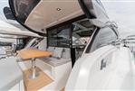 Galeon 485 HTS - 2022 Galeon 485 HTS yacht with outdoor seating and table on deck.