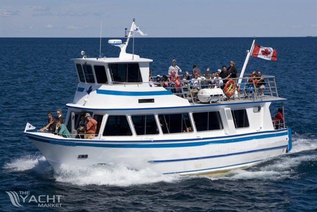Custom Built 1978/2000 14.39m x 4.82m x 1.71m Aluminum 46 PAX, Twin Screw, Double Deck Passenger Boat