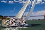 Pacific Seacraft 44 - 44 from astern
