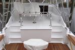 Spencer Yachts Custom Carolina Express Sportfish - Cockpit, Entry to Quarters
