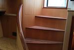 Spencer Yachts Custom Carolina Express Sportfish - Stairwell to Salon/Galley Area