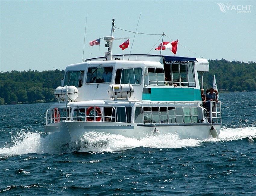 1977 50&#39; x 15&#39; Aluminum Passenger Tour/Dinner Vessel