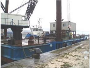 AMERICAN HOIST 43T FLOATING CRANE